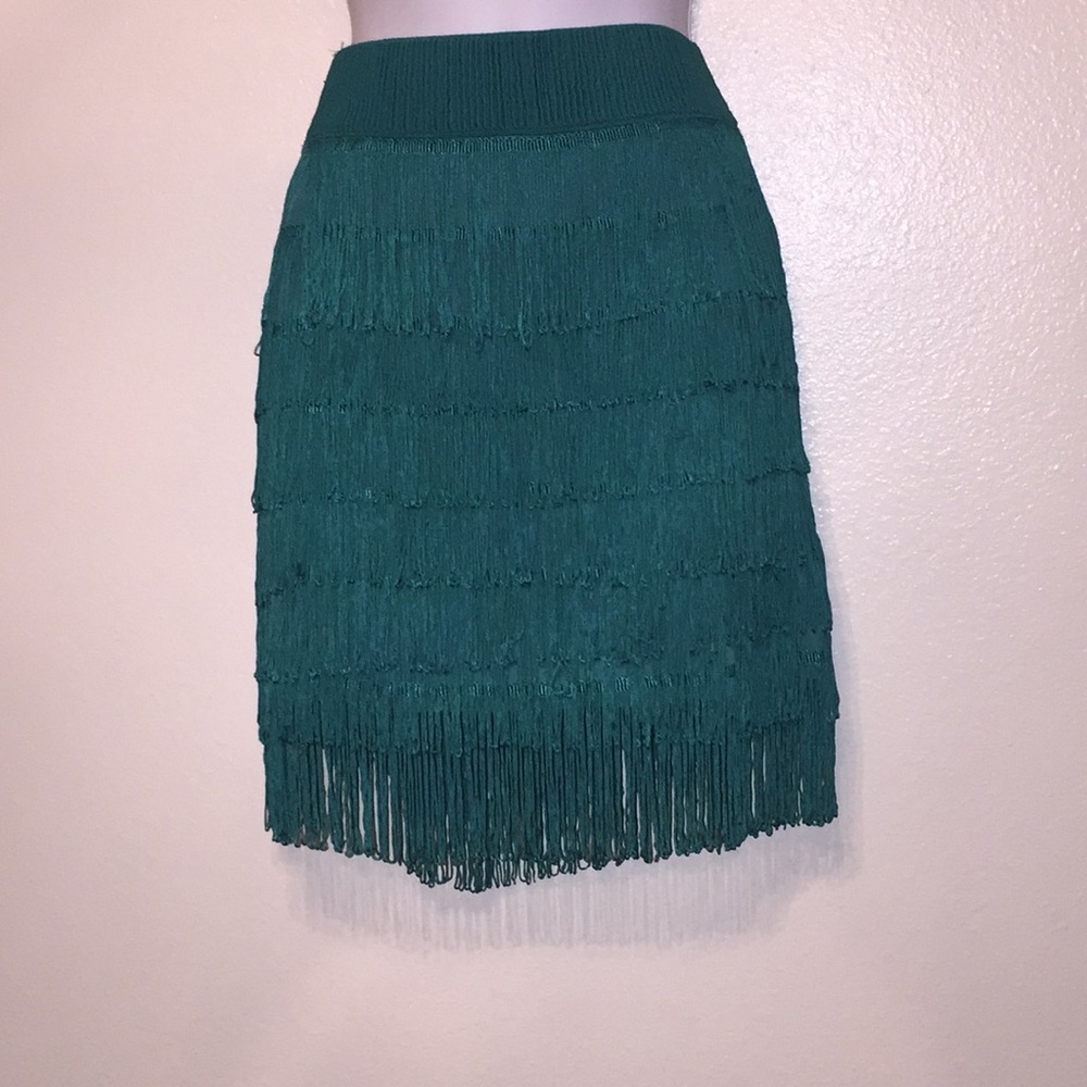Vintage MIROA Fringe Mini Skirt🤩